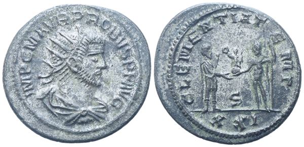 Probus (276-282), Antoninianus, Antiochia, 280; Silvered Æ (3,97 g; 22 mm; 12 h)