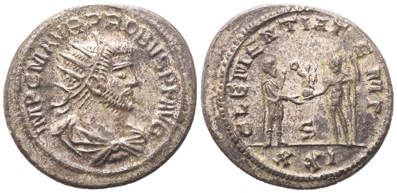 Probus (276-282), Antoninianus, Antiochia, 280; Silvered Æ (3,97 G; 22 MM; 12 H)