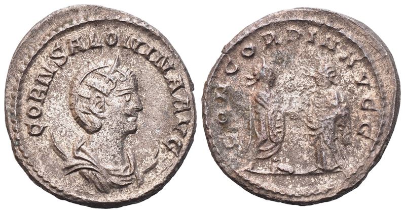 Salonina Augusta (254-268), Antoninianus, Samosata, 256-258; Bi (3,47 G; 21,2 MM; 11 H)