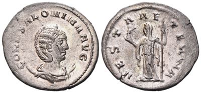 Salonina Augusta (254-268), Antoninianus, Samosata, 255-256; Ar (3,44 ; 23,1 MM; 11 H)