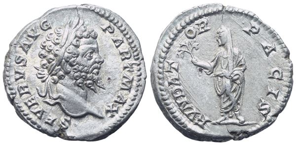 Septimius Severus (193- 211), Denarius, Rome, 200-201; AR (3,30 g; 17,8 mm; 12 h)