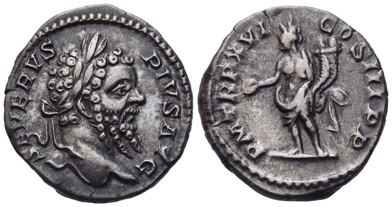 Septimius Severus (193-211), Denarius, Rome, 208; Ar (3,25 G; 18 MM; 6 H)