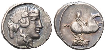 Q. Titius, Denarius, 90 Bc; Ar (4 G; 18 MM; 11 H)