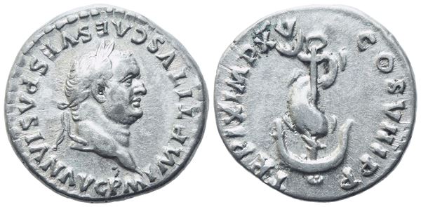 Titus (79-81), Denarius, Rome, 80; AR (3,38 g; 17,5 mm; 11 h)