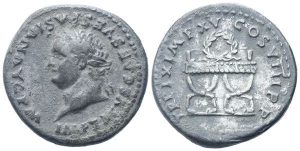 TItus (79-81), Denarius, Rome, 80; AR (3,21 g; 17,8 mm; 7 h)