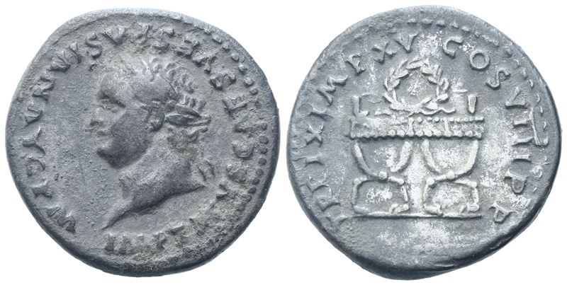 Titus (79-81), Denarius, Rome, 80; Ar (3,21 G; 17,8 MM; 7 H)