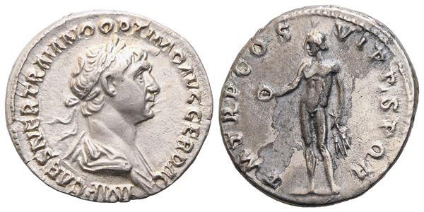 Trajan (98-117), Denarius, Rome, 114-116; AR (3,21 g; 18,5 mm; 8 h)