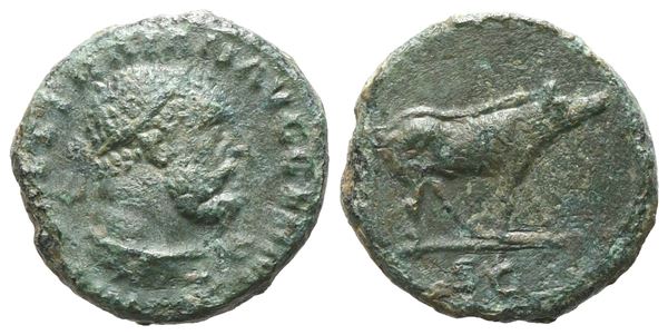 Trajan (98–117), Quadrans, Rome, 112–114; Æ (2,40 g; 14,5 mm; 6 h) 