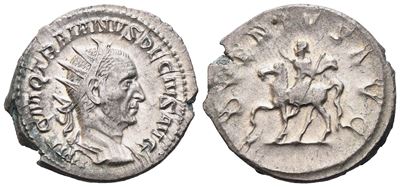 Trajan Decius (249-251), Antoninianus, Rome, 249-250; Ar (4,30 G; 22,6 MM; 7 H)