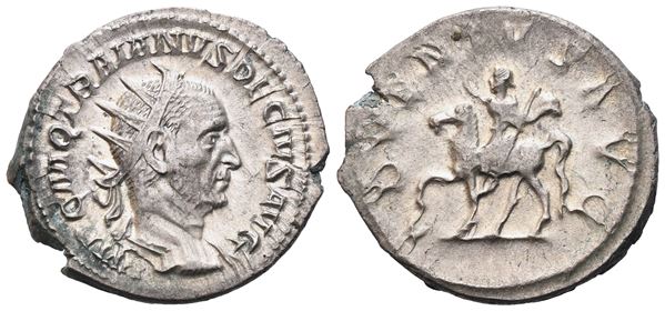Trajan Decius (249-251), Antoninianus, Rome, 249-250; AR (4,30 g; 22,6 mm; 7 h)