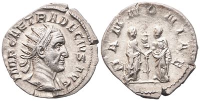 Traiano Decio, Antoniniano, Roma 251 d.C., AR