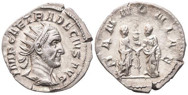 Trajan Decius (249-251), Antoninianus, Rome, 251; AR (3,15 g; 21 mm; 6 h)