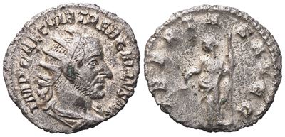 Trebonianus Gallus (251-253), Antoninianus, Rome, 252; Ar (2,92 G; 20,7 MM; 12 H)
