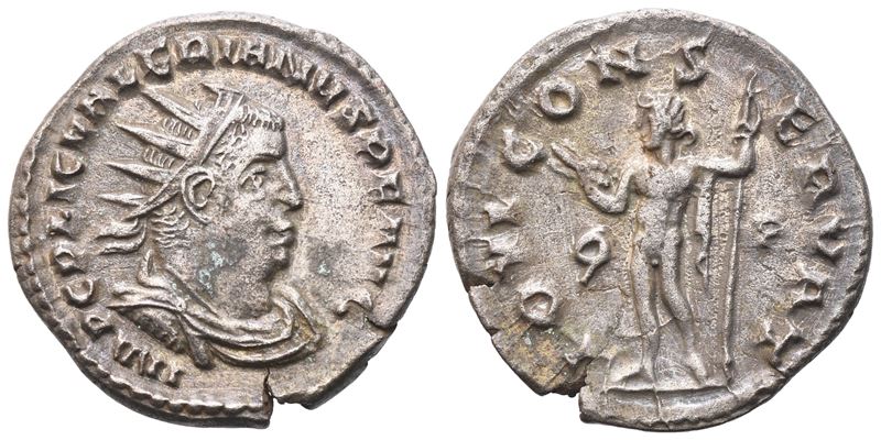 Valerian i (253-260), Antoninianus, Rome, 253-254; Ar (3,11 G; 20,6 MM; 12 H)