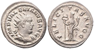 Valeriano I (253-260), Antoniniano, Antiochia (257-259), AR