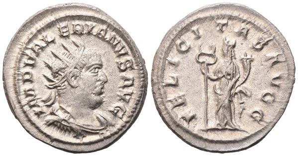 Valerian I (253-260), Antoninianus, Antioch, 257-259; AR (4,51 g; 23,1 mm; 6 h)