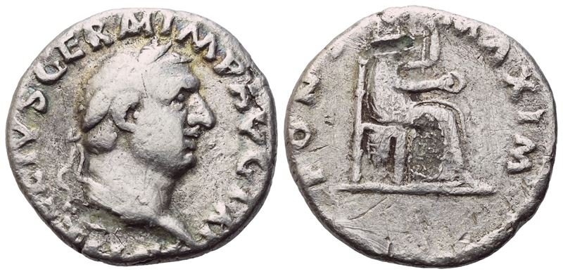 Vitellius (69), Denarius, Rome; Ar (3,08 G; 16,7 MM; 6 H)