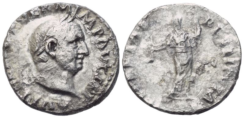 Vitellius (69 d.C.), Denario romano, AR