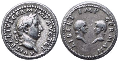Becker Forgery (attrib.), Vitellius (69), Denario in argento (AR)