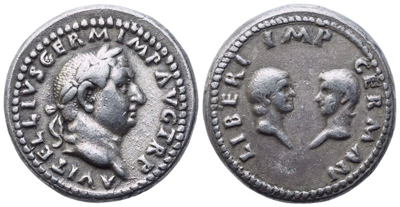 Becker Forgery (attrib.), Vitellius (69), Denario in argento (AR)