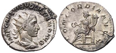 Volusian (251-253), Antoninianus, Rome; Ar (3,02 G; 21,8 MM; 6 H)