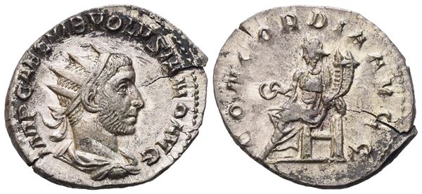  Volusian (251-253), Antoninianus, Rome; AR (3,02 g; 21,8 mm; 6 h)