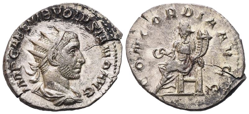 Volusian (251-253), Antoninianus, Rome; Ar (3,02 G; 21,8 MM; 6 H)