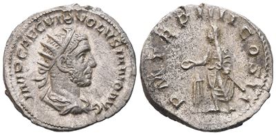 Volusian (251-253), Antoninianus, Rome, 253; Ar (3,78 G; 21,2 MM; 12 H)