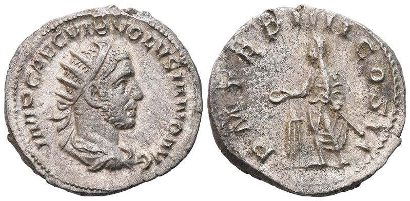 Volusian (251-253), Antoninianus, Rome, 253; Ar (3,78 G; 21,2 MM; 12 H)