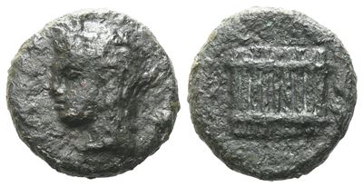 Sicily, Syracuse, C. 344-336 Bc. Æ (13 MM, 2.38 G).