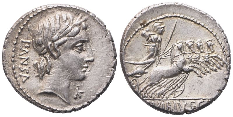 C. Vibius Pansa, Denarius, 90 BC; AR (3,86 g; 18,9 mm; 4 h)