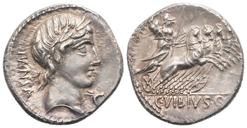 C. Vibius Pansa, Denarius, Rome, 90 BC; AR (3,64 g; 17,2 mm; 11 h)