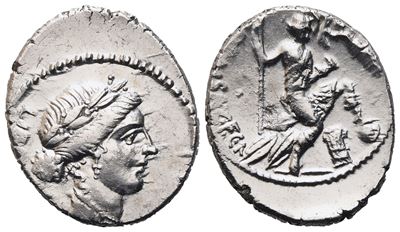 C. Vibius Pansa Caetronianus, Denarius, 48 Bc; Ar (3,98 G; 19,2 MM; 7 H)