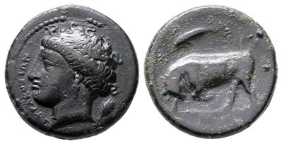 Sicily, Syracuse. Agathokles (317-289 Bc). Æ (16 MM, 3.49 G).