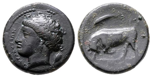 Sicily, Syracuse. Agathokles (317-289 BC). Æ (16 mm, 3.49 g).