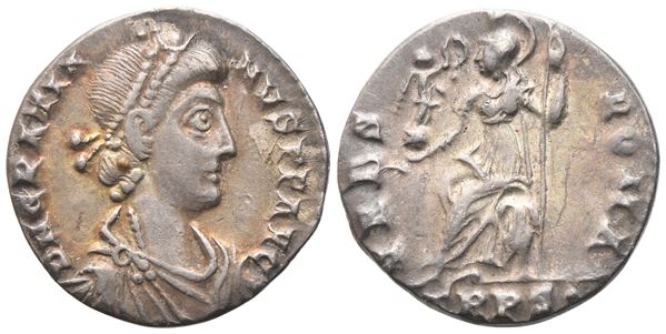 Gratian (367-383), Siliqua, Treveri, 367-368; AR (1,83 g; 16,5 mm; 12 h)