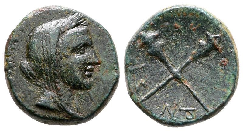 Sicily, Syracuse. Roman Rule, After 212 Bc. Æ (17 MM, 4.31 G).