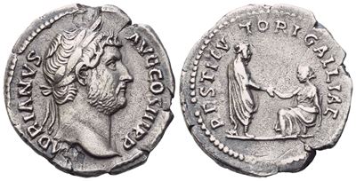 Hadrian (117-138), Denarius, Rome, C. 130-133; Ar (3,05 G; 18,8 MM; 6 H)