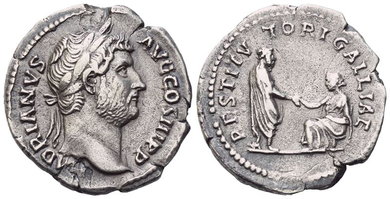 Hadrian (117-138), Denarius, Rome, C. 130-133; Ar (3,05 G; 18,8 MM; 6 H)
