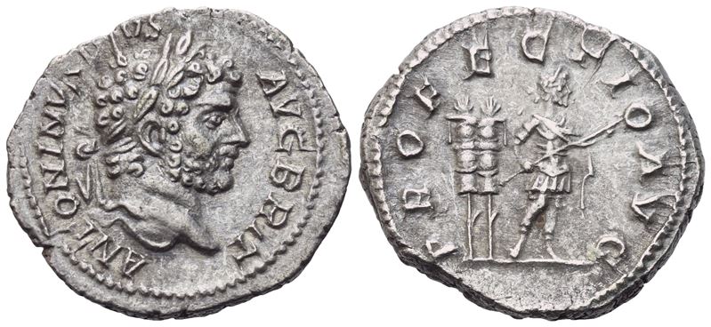 Caracalla (198-217), Denarius, Rome, 210-213; Ar (3,13 G; 18,9 MM; 6 H)