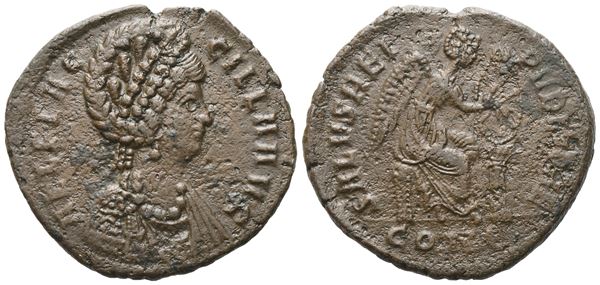 Aelia Flaccilla Augusta (379-386/8), Nummus, Constantinople, 378-383; Æ (4,24 g; 22,3 mm; 12 h)