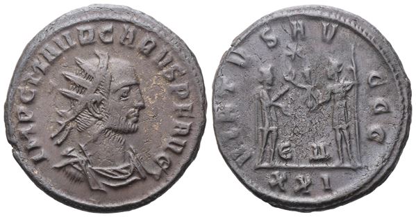 Carus (282-283), Antoninianus, Atioch; Æ (4,19 g; 21,2 mm; 5 h)
