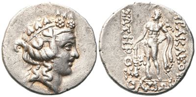 Islands Of Trace, Thasos, C. 150-50 Bc. Ar Tetradrachm (31 MM, 16.67 G).