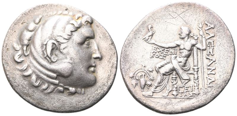 Aeolis, Temnos, Tetradramma in argento (AR), 188–170 a.C.