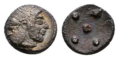 Sicily, Syracuse. Hieron i (478-466 Bc). Ar Pentonkion (5 MM, 0.26 G).
