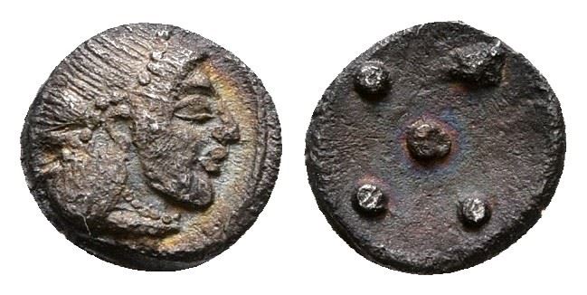 Sicily, Syracuse. Hieron i (478-466 Bc). Ar Pentonkion (5 MM, 0.26 G).