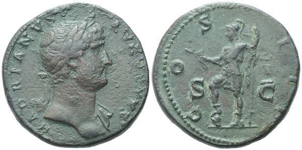 Hadrian (117-138), Sestertius, Rome, 124-125; Æ (27,94 g; 33,3 mm; 6 h)