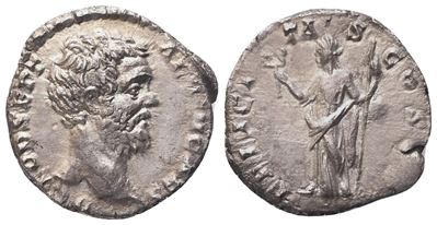 Clodius Albinus Caesar (193–195), Denario romano, 194–195 (AR)