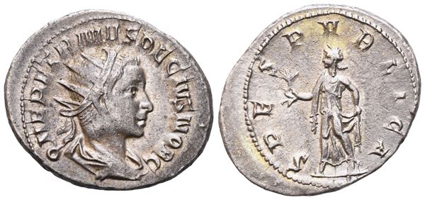 Herennius Etruscus Caesar (249-251), Antoninianus, Rome, 250-251; AR (4,63 g; 23,8 mm; 12 h)