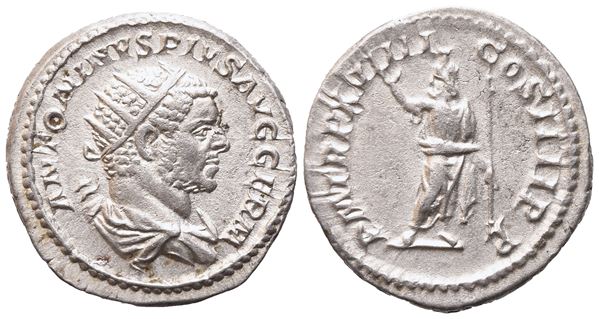 Caracalla (198-217), Antoninianus, Rome, 216; AR (5,14 g; 23,9 mm)